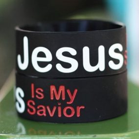 Silikonarmband - Jesus is my savior